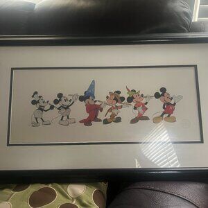 Disney: "Mickey Through the Years Limited Edition Sericel "